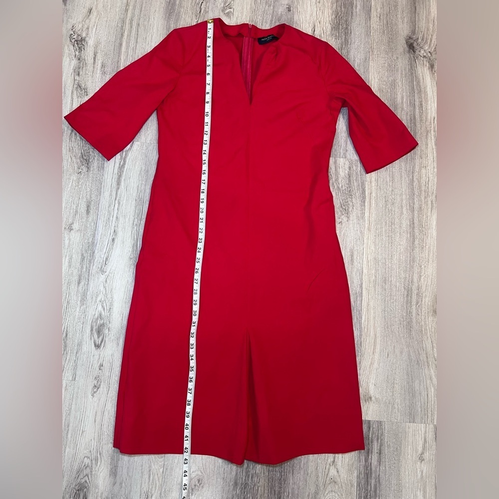 Piazza Sempione Bold Red Dress Size 40 - Picture 10 of 15